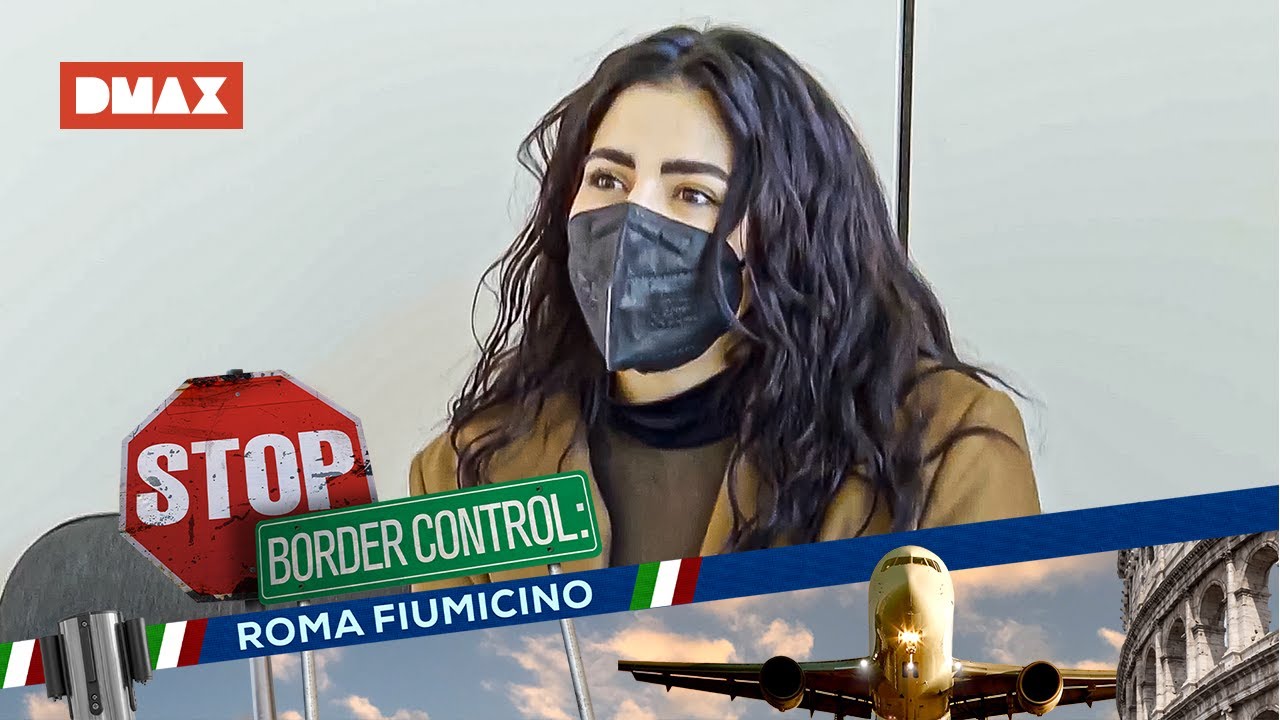 Una ragazza viene fermata con molti dollari occultati in valigia | Stop Border Control Fiumicino