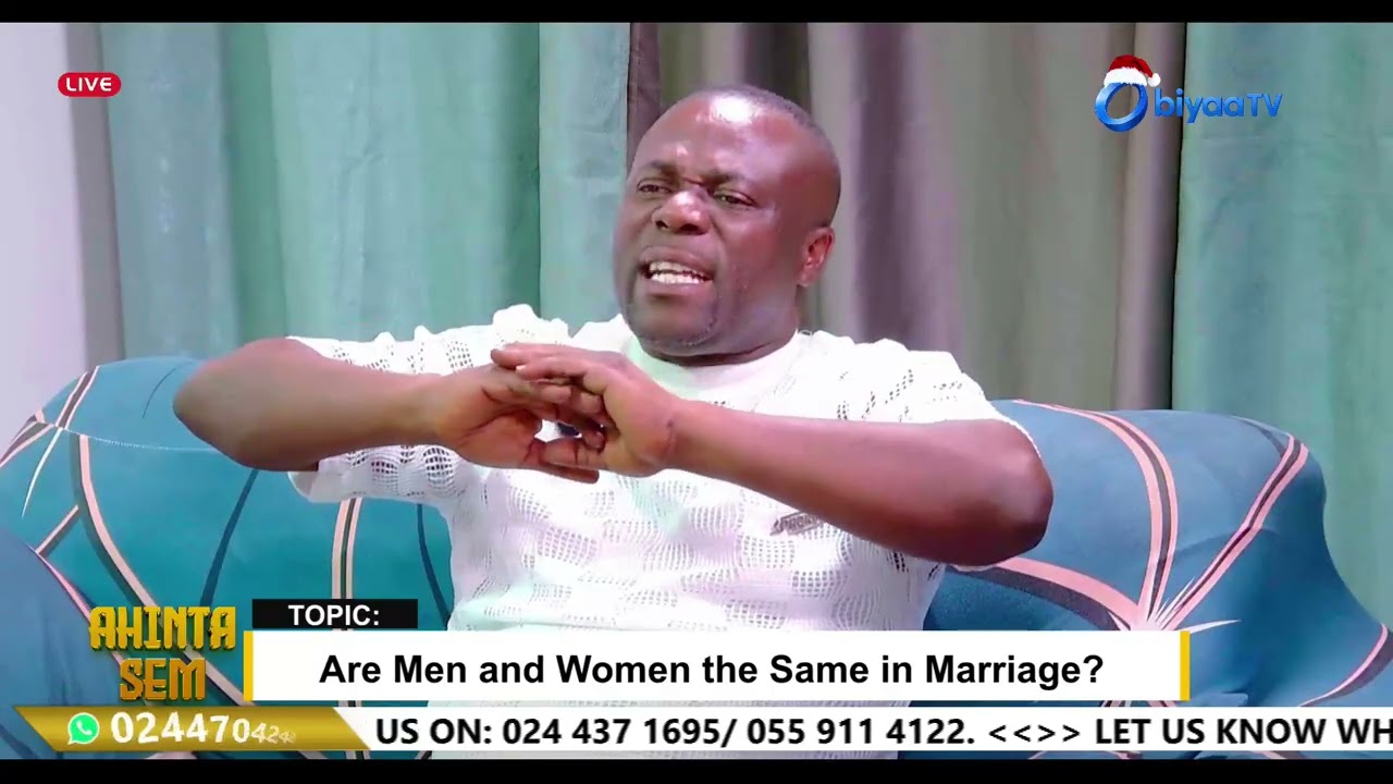 ARE MEN AND WOMEN THE SAME IN MARRIAGE?🤗🤔🤔🤔