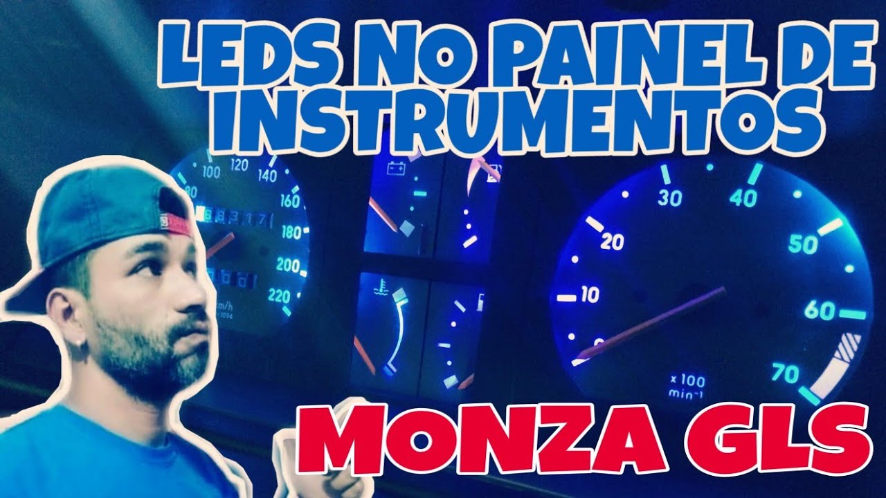 MONZA GLS - COMO TROCAR AS LÂMPADAS DO PAINEL DE INSTRUMENTOS
