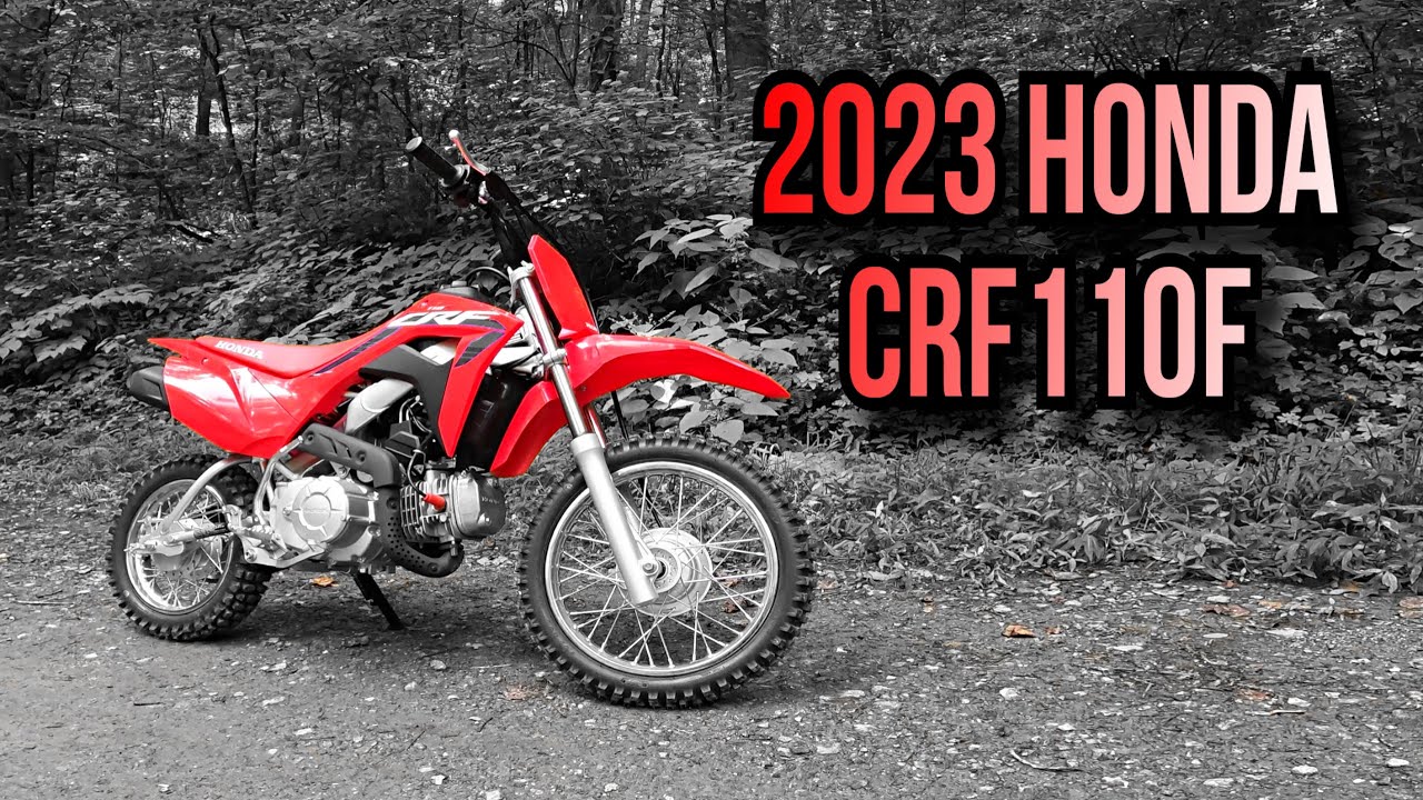 New 2023 Honda CRF110F