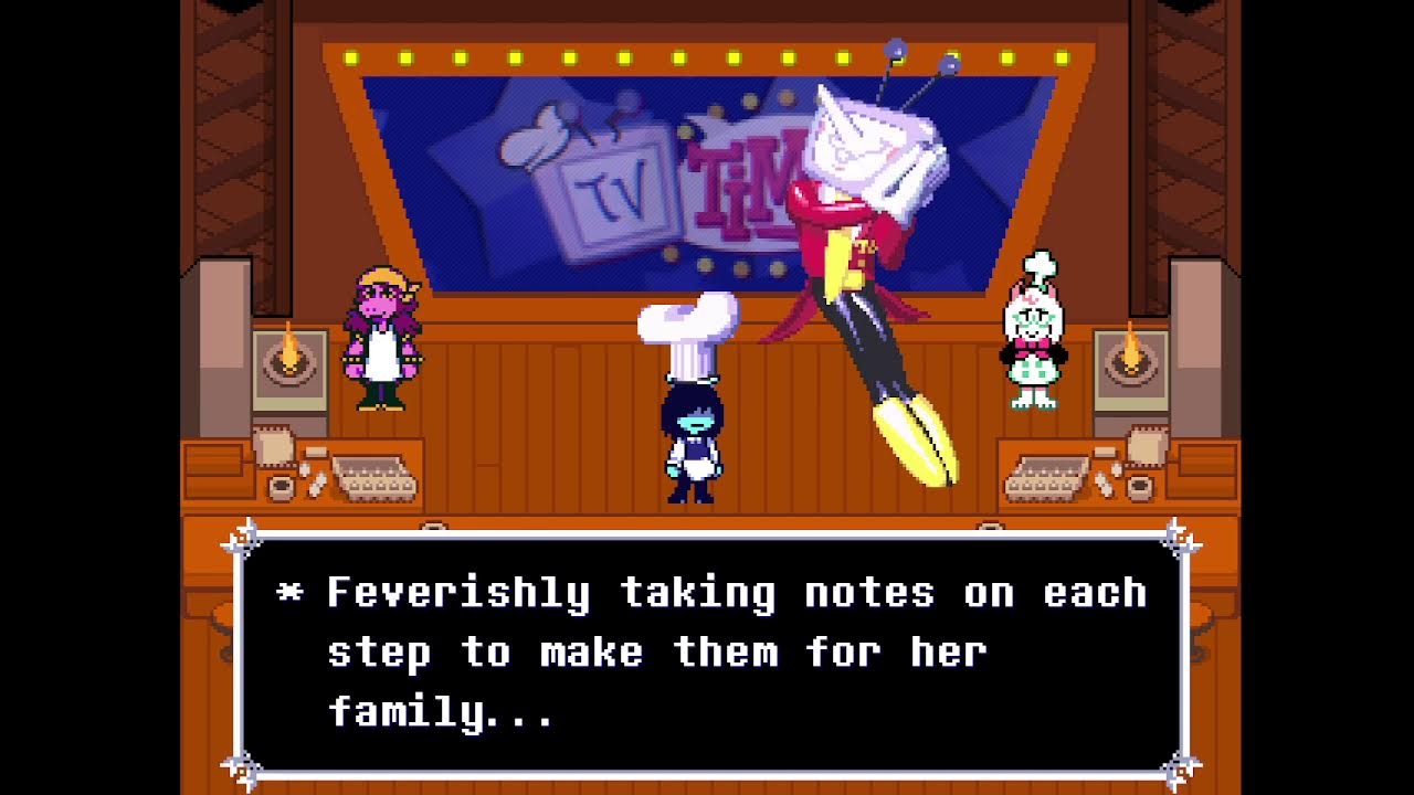jugando deltarune chapter 3 y 4 (parte 1)