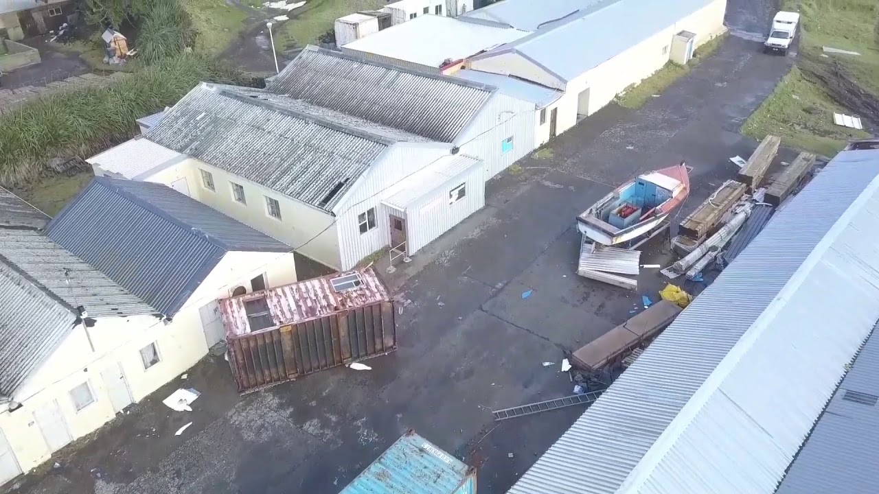 Tristan da Cunha 2019 storm damage