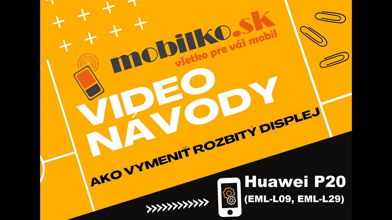 Huawei P20 výmena displeja / Lcd Screen Replacement Huawei P20 EML-L09/-L29 Fix Your Broken Display