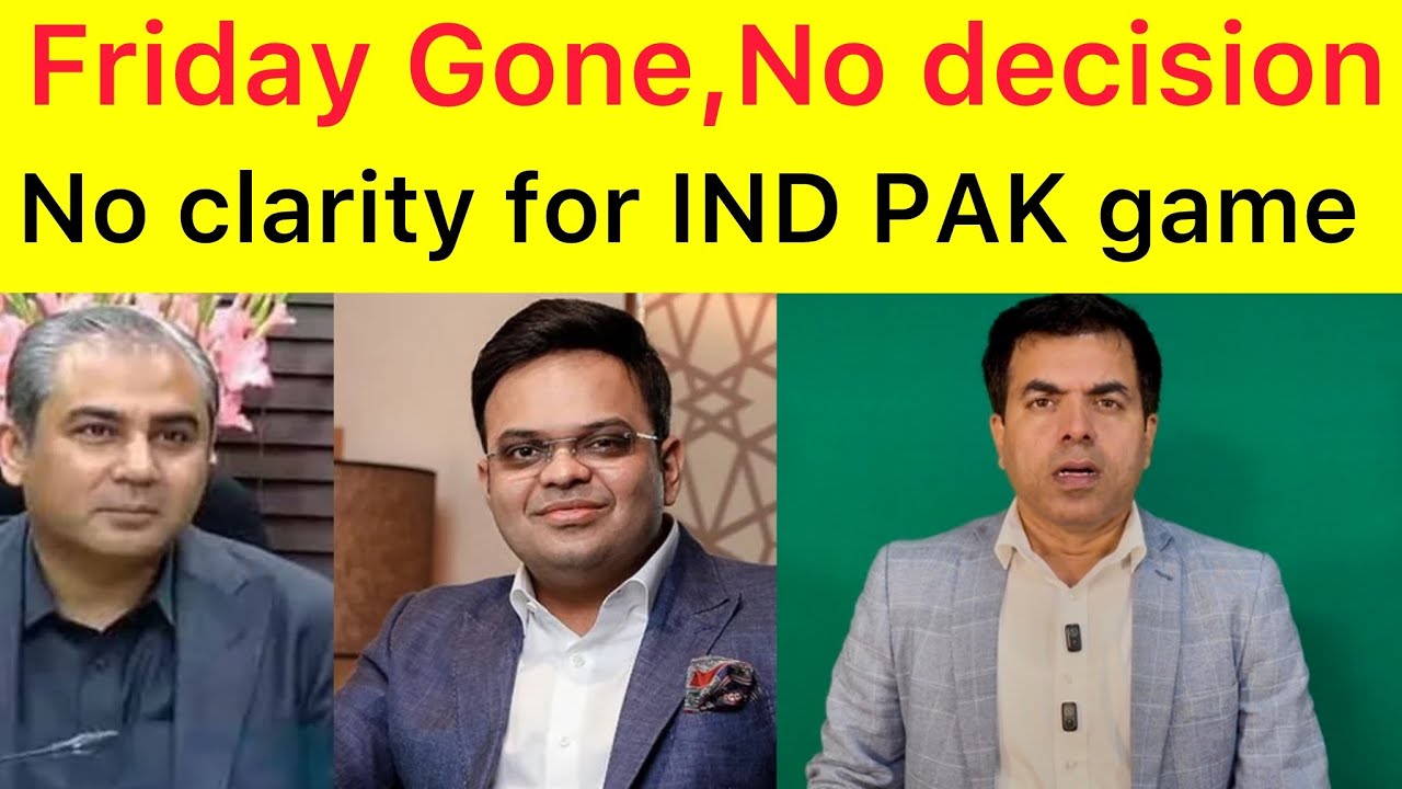 BREAKING 🛑 Friday gone | Pakistan still not decide to send team for World Cup in Sri Lanka 