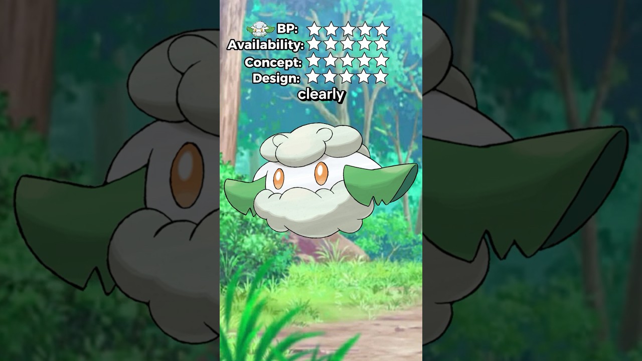 What's the BEST POKEMON Objectively? (kinda) RATE EM' ALL! Ep #546 #Cottonee #rateemall #pokemon