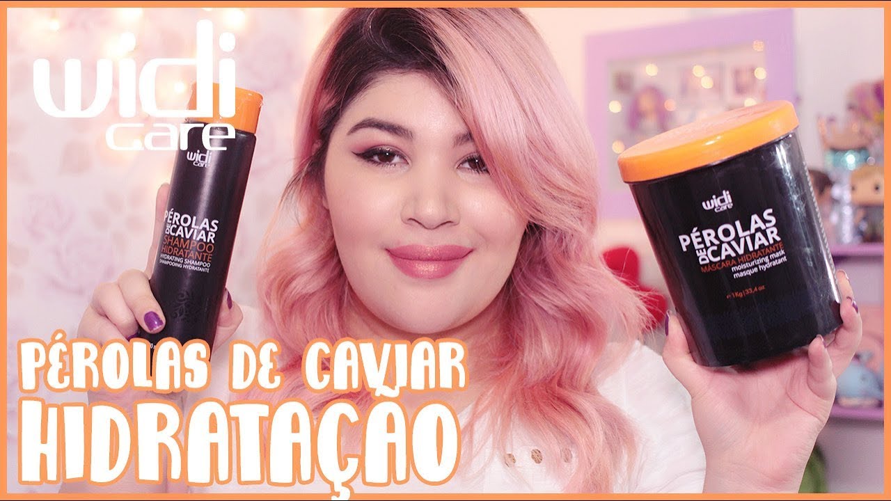 ⭐ Linha PÉROLAS DE CAVIAR - WIDI CARE [NO/LOW POO] ⭐