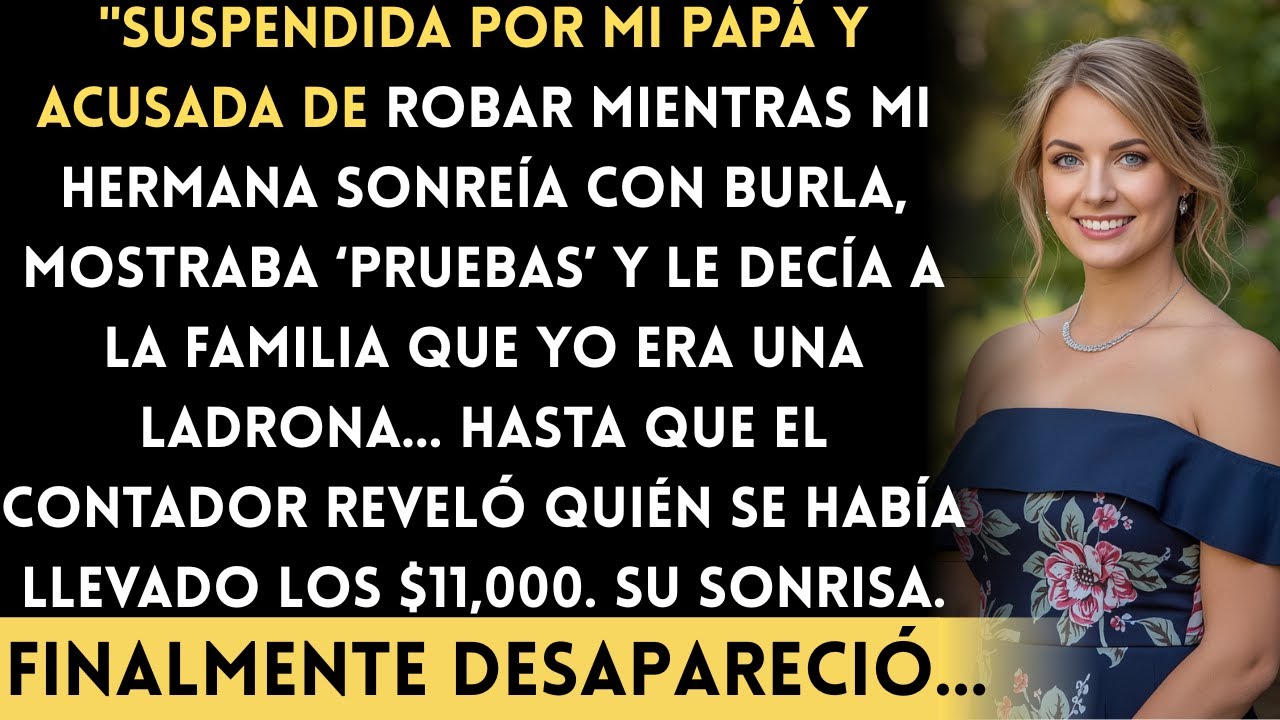 Mi papá me suspendió hasta que me disculpara con mi hermana. Yo solo dije: 'Está bien.' A la mañana…