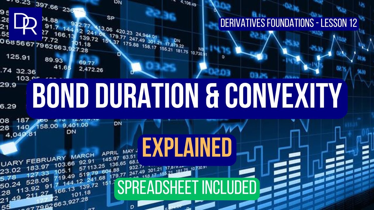 Bond Duration and Convexity Explained (Derivatives Foundations - Lesson 12)