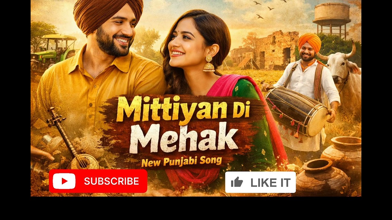Mittiyan Di Mehak | New Punjabi Song 2026 | Desi Roots Feel Good Punjabi Track | Latest Punjabi