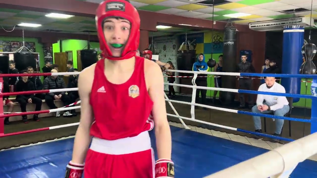 Павлов Кіріл - Луценко Ярослав турнір Житомир БК «Ринг» юніори 57 кг