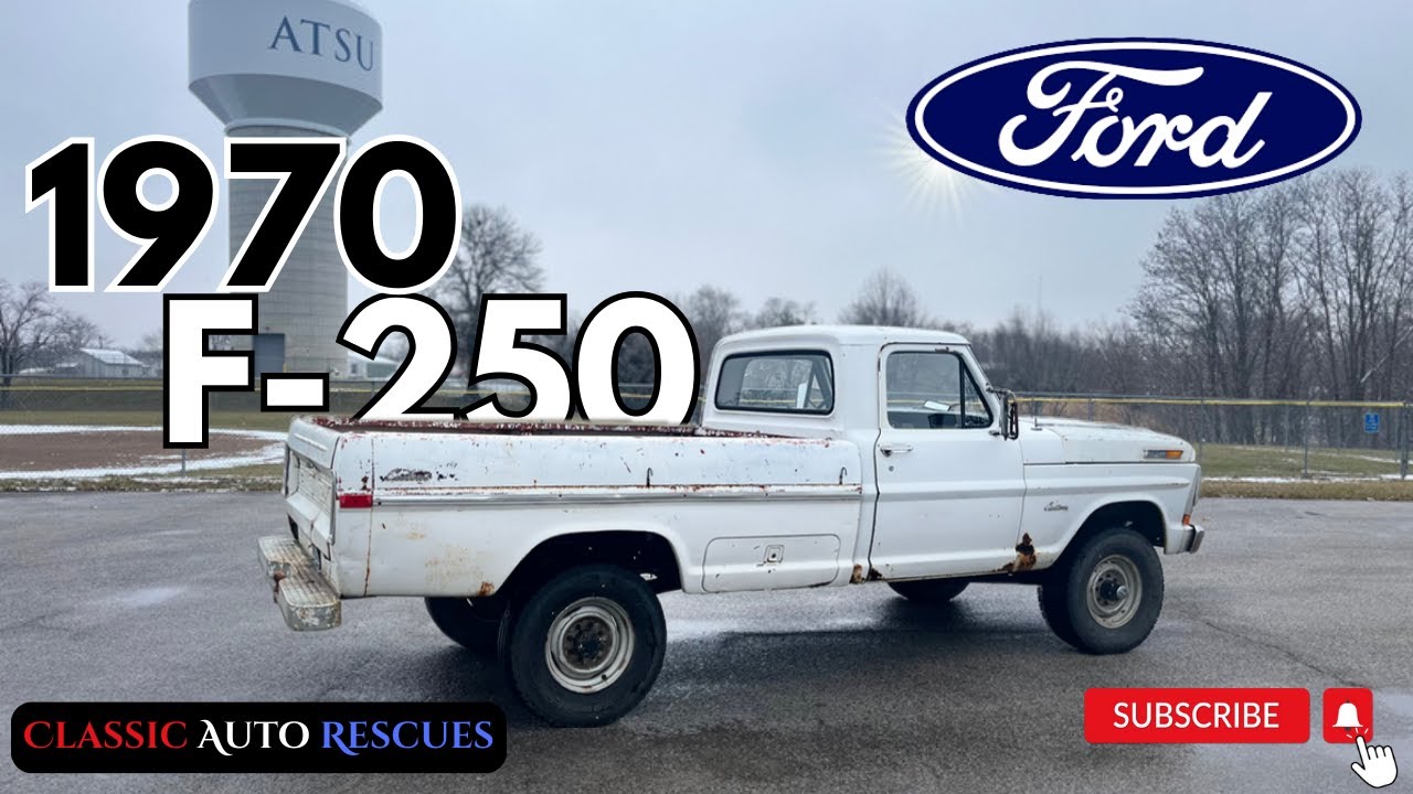 1970 F250 4x4 Test Drive $8,250 SOLD