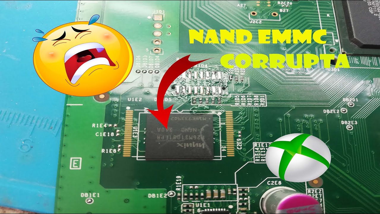 XBOX 360 NAND eMMC CORRUPTA  -  XBOX 360 NAND eMMC CORRUPT