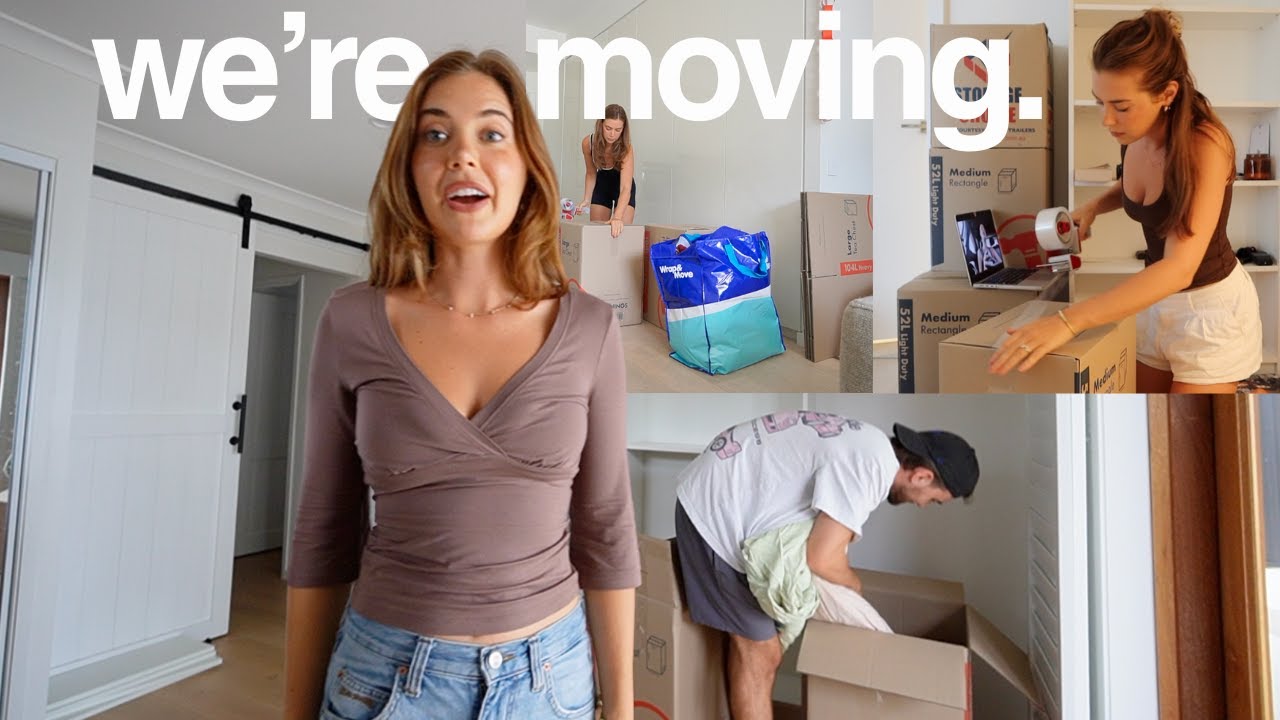 a new chapter 📦 we're moving into a house!