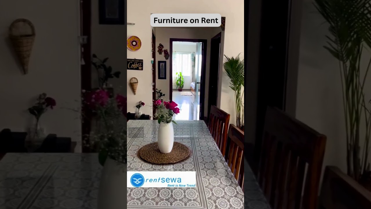 Furniture On Rent | Affordable furniture on rent | #ytshorts #rental  #modernfurniture  @RentSewa