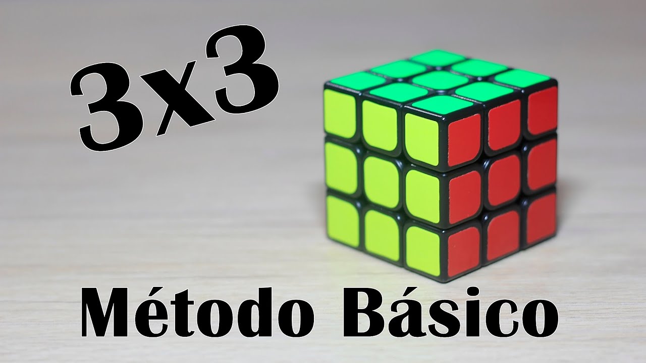 Resolver el Cubo de Rubik 3x3 (Método básico para principiantes)