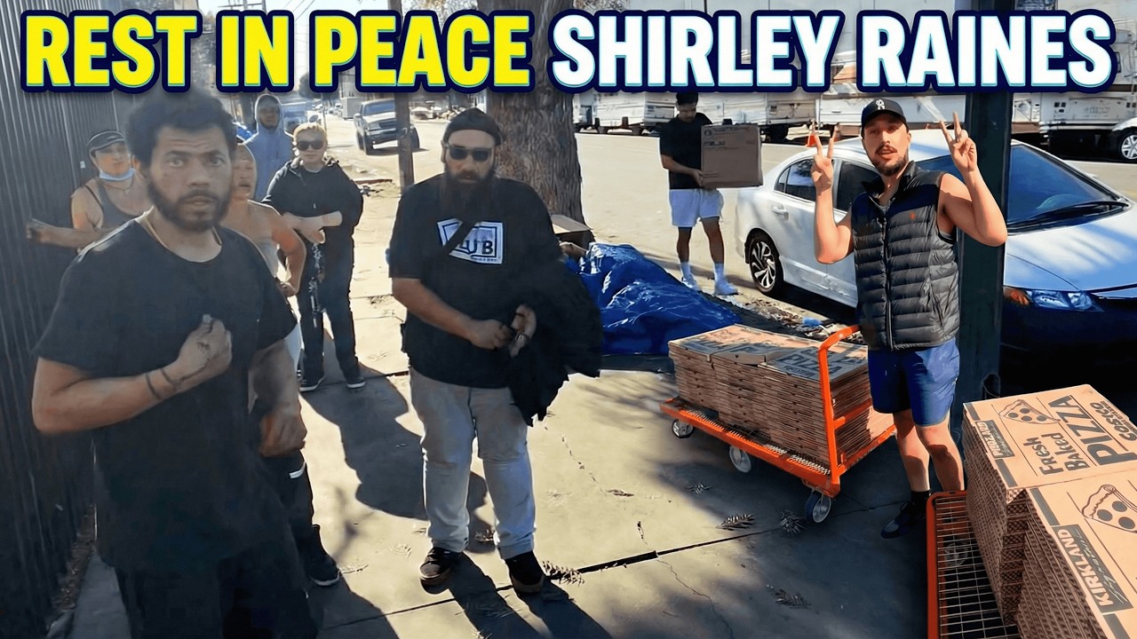 250 Pounds Of Food For The Homeless! (Skidrow)