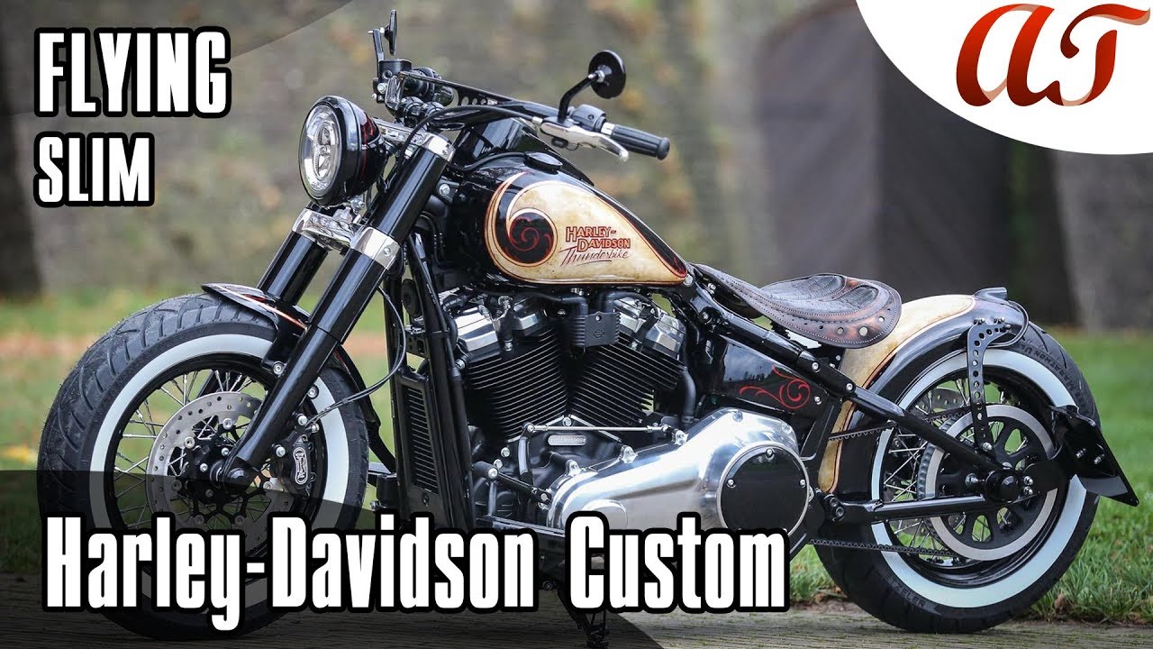 Harley-Davidson SOFTAIL SLIM Custom: FLYING SLIM * A&T Design