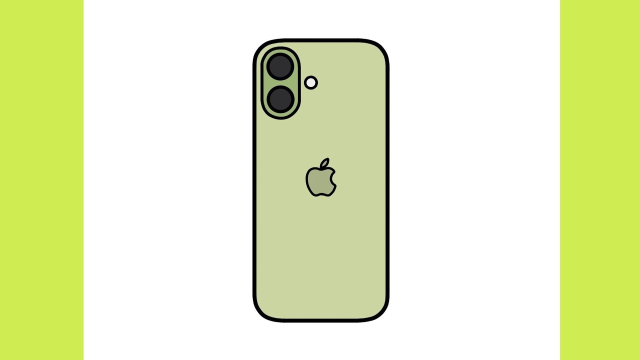 How to draw IPHONE 17