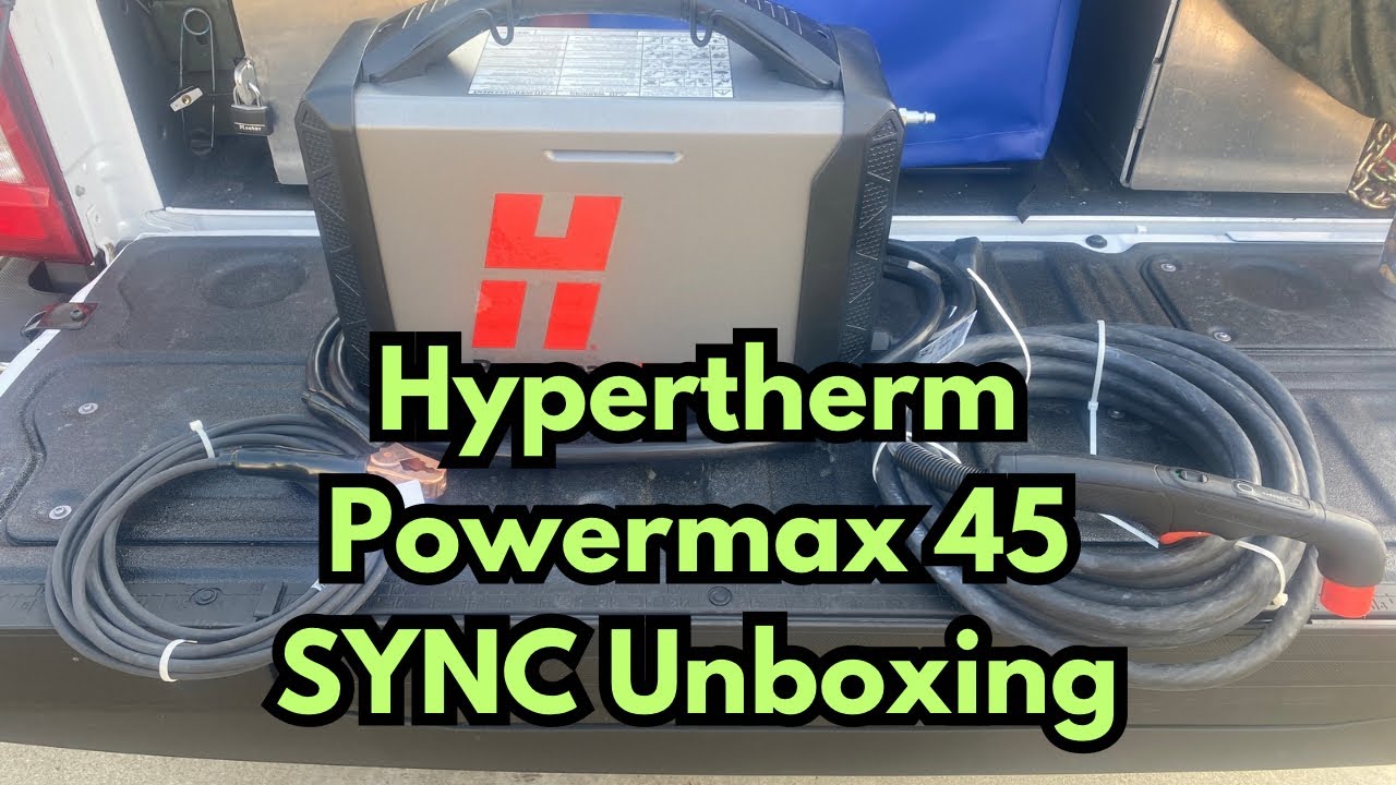 Распаковка Hypertherm Powermax 45 SYNC