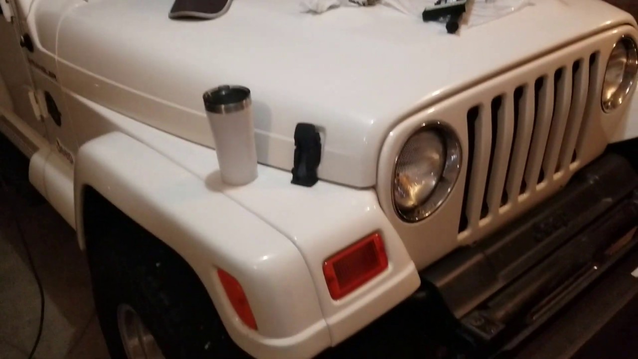 Jeep Wrangler + Harbor Freight Towbar