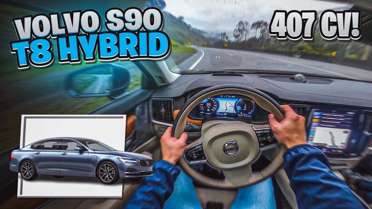 VOLVO S90 T8 HÍBRIDO COM 407CV E 65 KG DE TORQUE - PRIMEIRAS IMPRESSÕES DESSE MAJESTOSO SEDAN!!