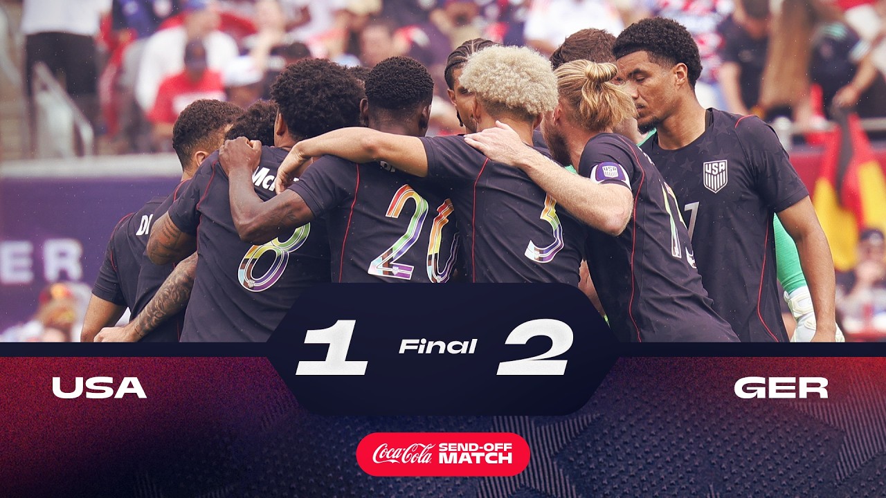 Resumen del partido de despedida en Chicago | Selecci&oacute;n de Estados Unidos 1-Alemania 2 | Partido ...