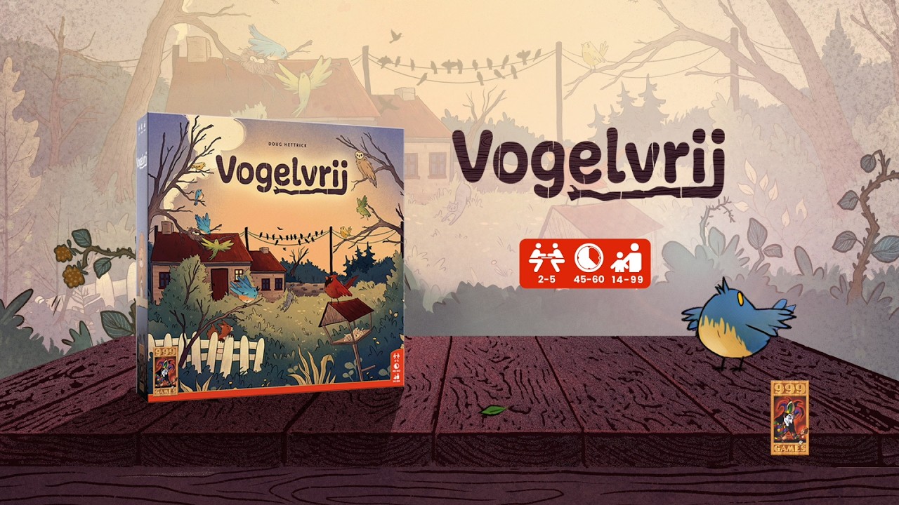 Vogelvrij (Trailer) - Een tactisch en interactief spel - 999 Games