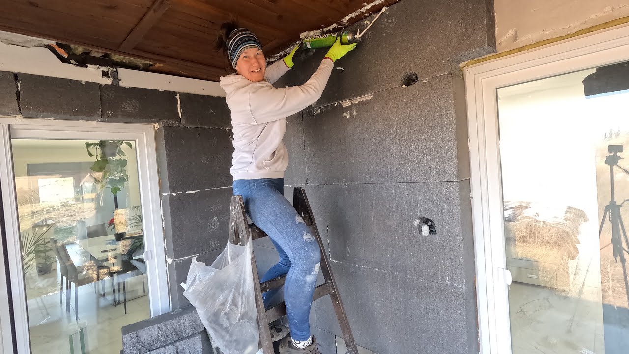 Let's the INSULATION Project Begin - my solo country house renovation