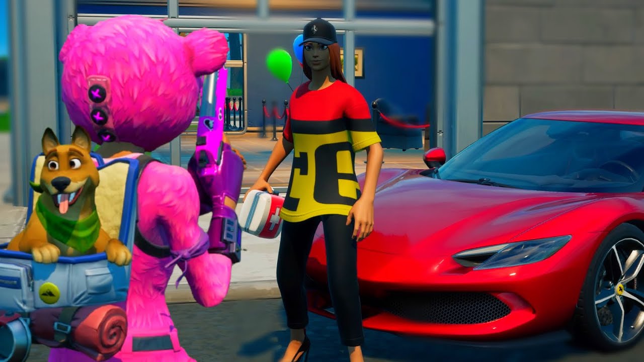 ¡ROBAMOS COCHES FERRARI! 🚗 EL MAYOR ROBO MILLONARIO 😱 Aquí no hay quien viva Fortnite 446