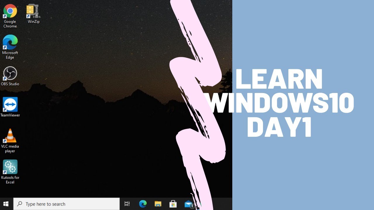 Lean Windows10 Day1