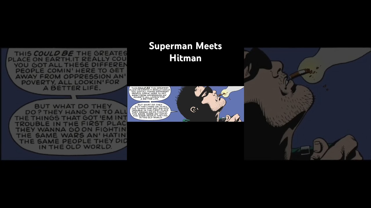 #superman #garthennis #dccomics #supermancomics #hitman #america #usa #comicdub