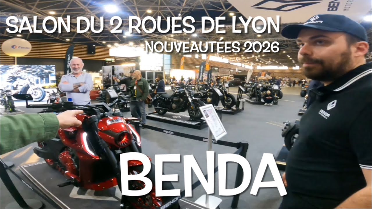 benda salon moto de lyon 2026 #benda #moto #salonmotor #motorcycle #motopassion #videomotor 
