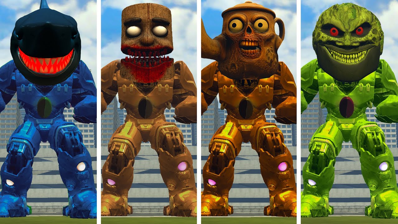 Evolution of All Mechatitan Cursed Ta Ta Ta Sahur Vs Mechatitan Tung Tung Tung Sahur Vs Lin Gang
