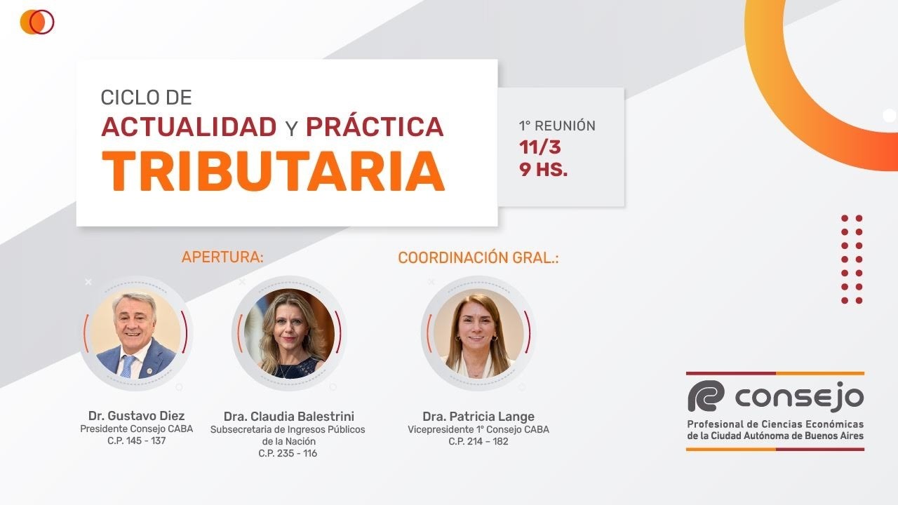 CICLO DE ACTUALIDAD Y PRÁCTICA TRIBUTARIA.