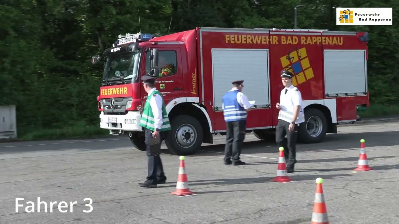 Feuerwehr Bad Rappenau - Geschicklichkeitsfahren der Feuerwehren im Neckar-Odenwald-Kreis 2023