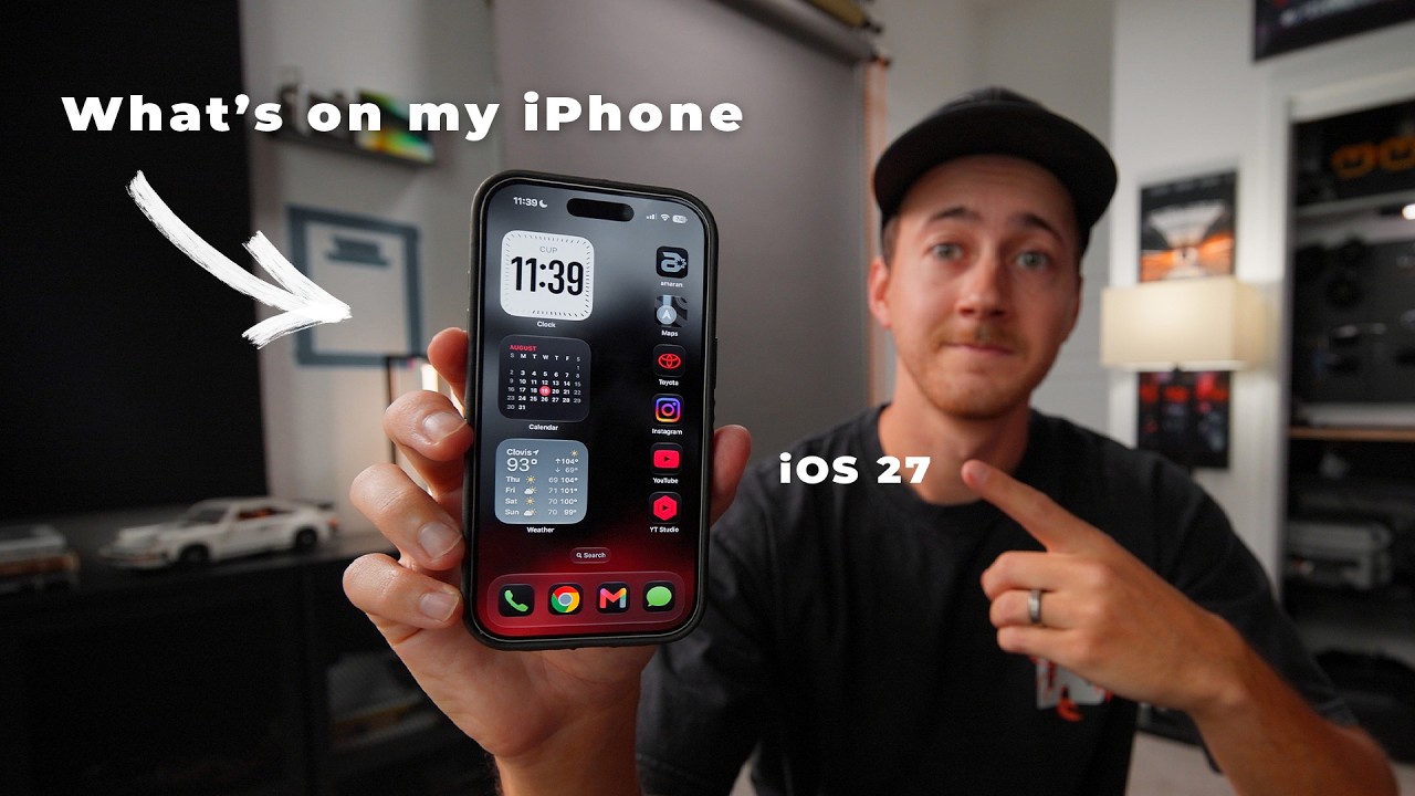 Что у меня на iPhone в 2026 году (iOS 27)