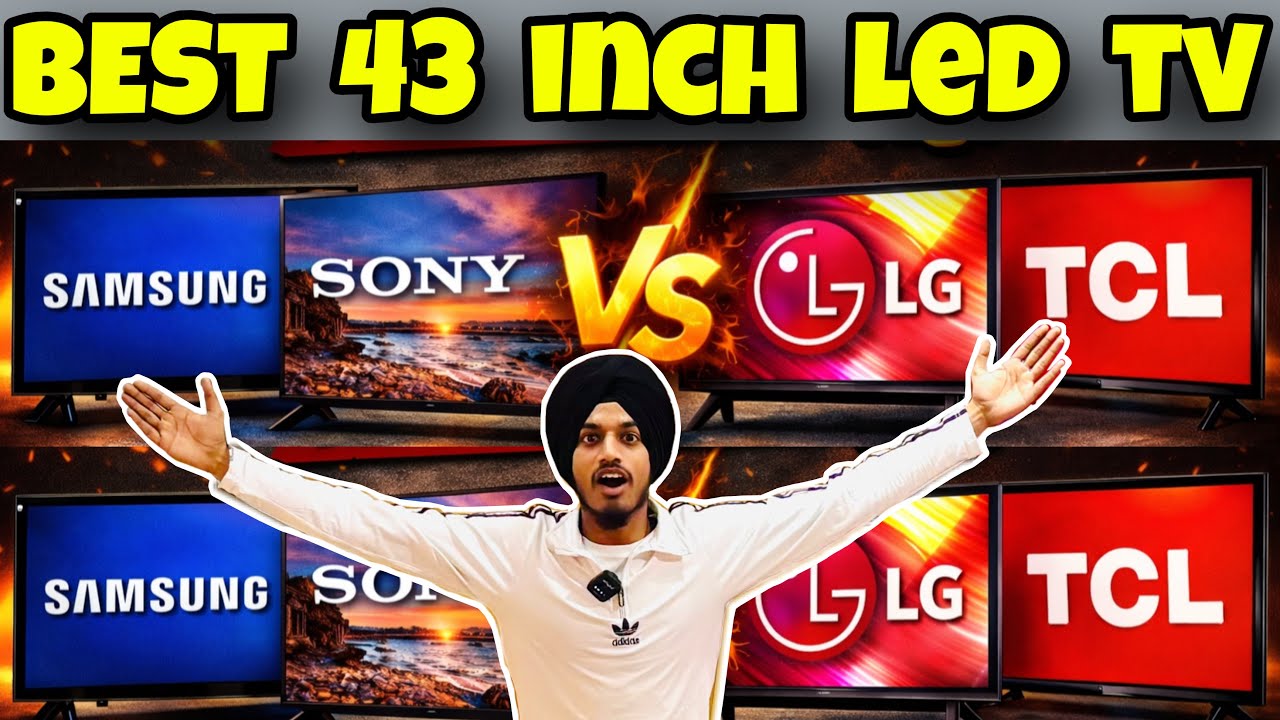 Top 10 Best 43 Inch Smart TVs in India 2026 🔥 | Paisa Vasool Buying Guide 😍 | Best Smart led tv 