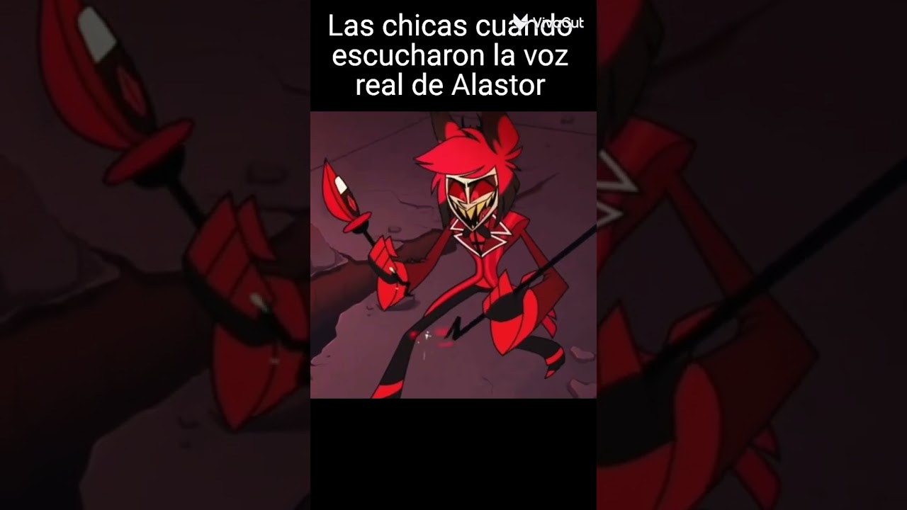 Es que la voz de Alastor sin el efecto de la radio es tan... ❤️🫢✨📻 