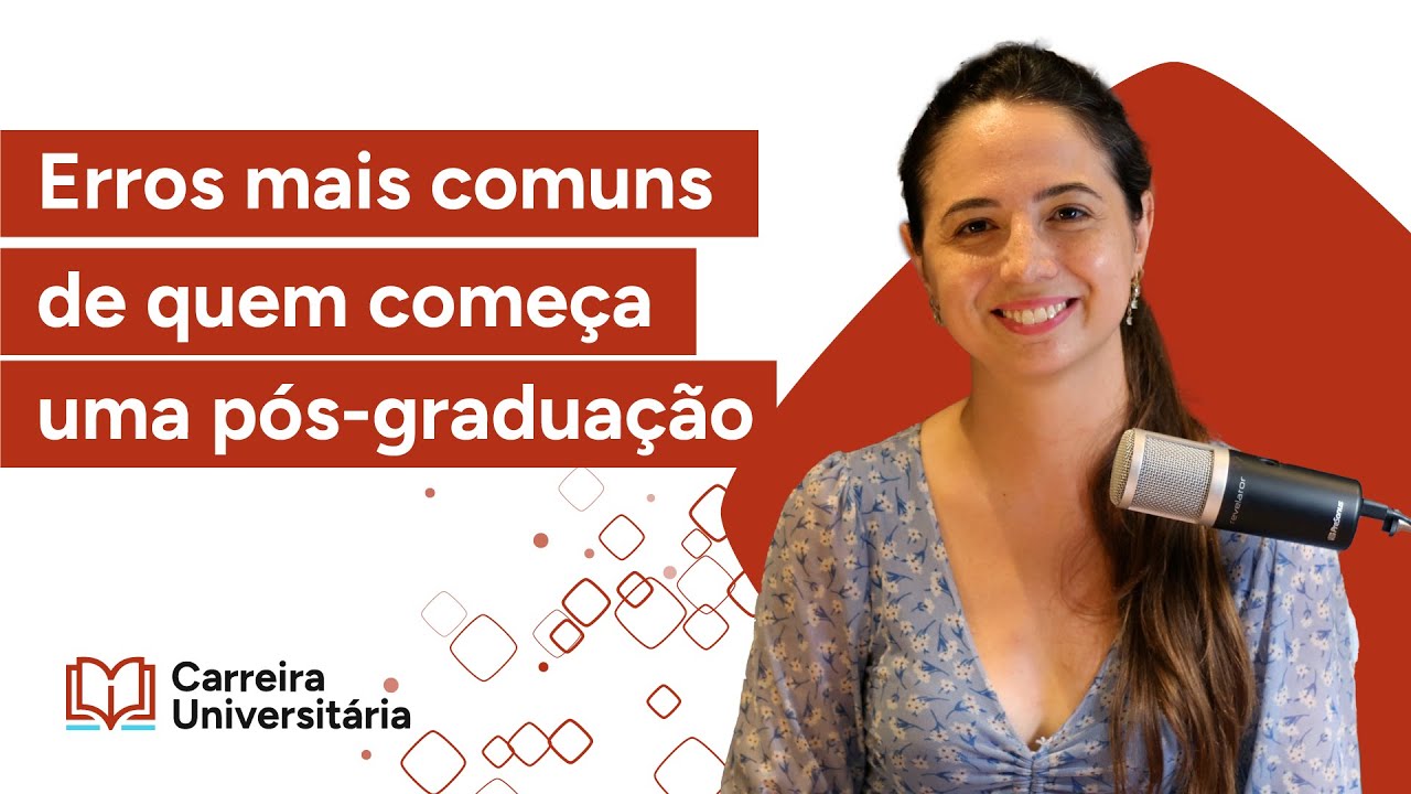 Erros mais comuns de quem começa uma pós-graduação