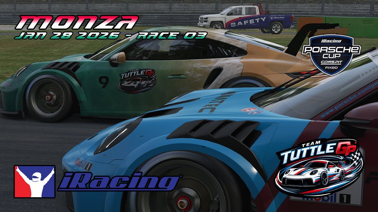 Race #03 - iRacing Porsche 911 Cup (992.2) Fixed - Monza Race 2026 01 28