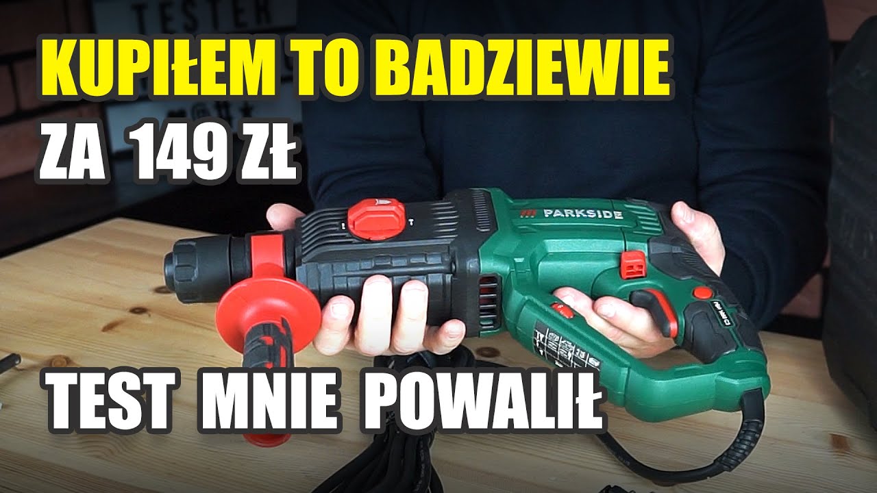 Młotowiertarka Parkside PBH 1050 C3 za 149zł na SDS Plus