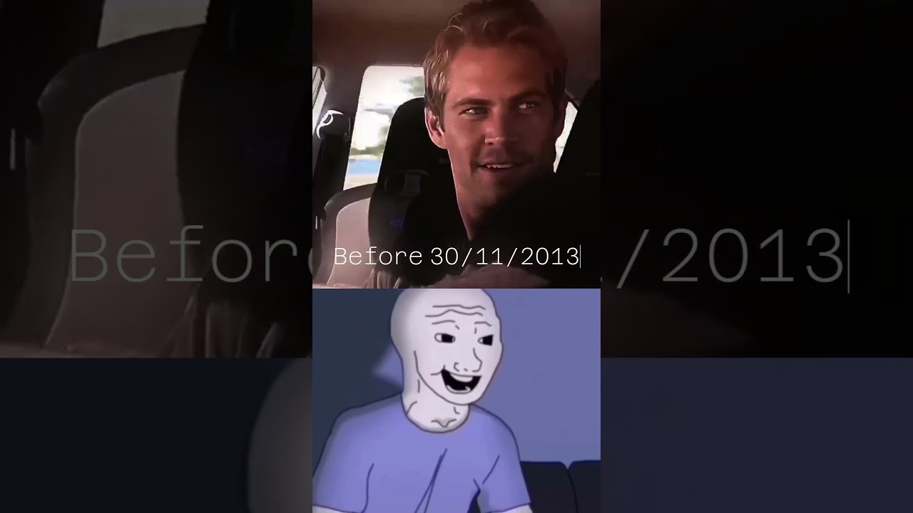 R.I.P. Paul Walker 