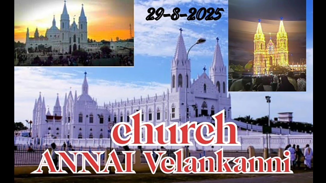 ANNAI velankanni beach church ⛪