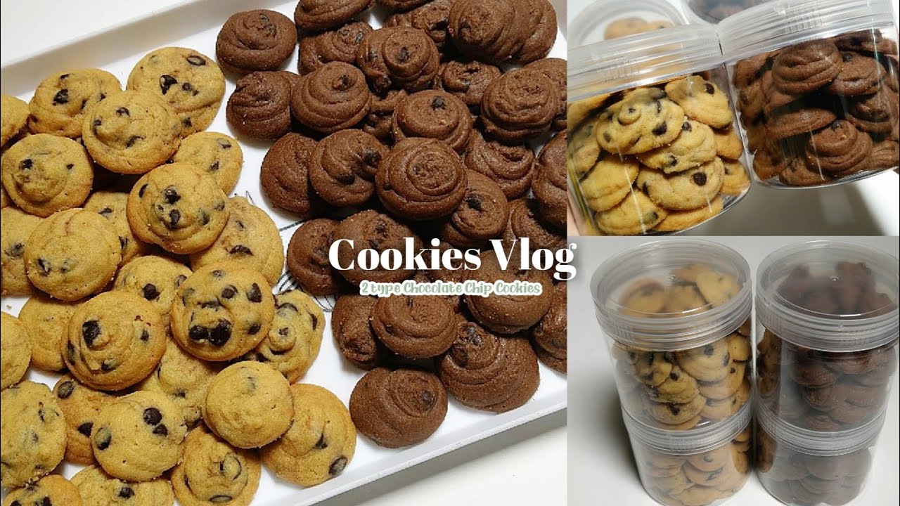 Resipi Biskut Coklat Cip | Resipi Biskut Raya