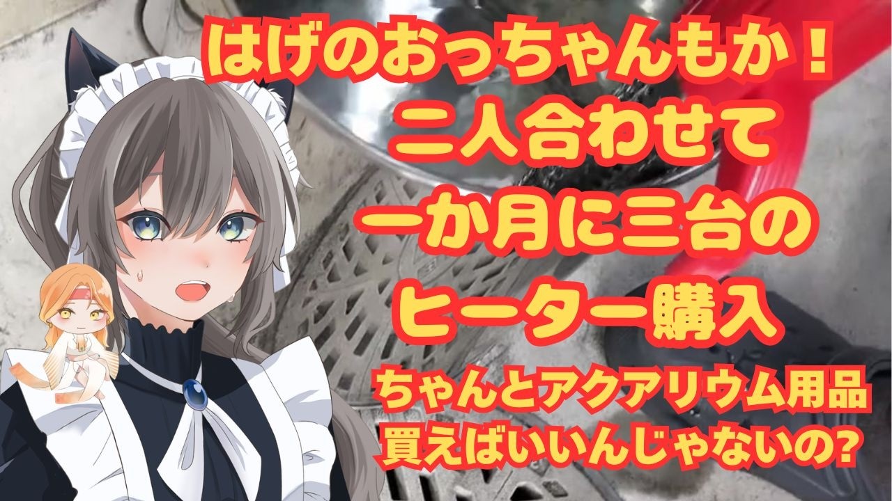 はげのおっちゃん！赤いヒーター これってニュータイプ？