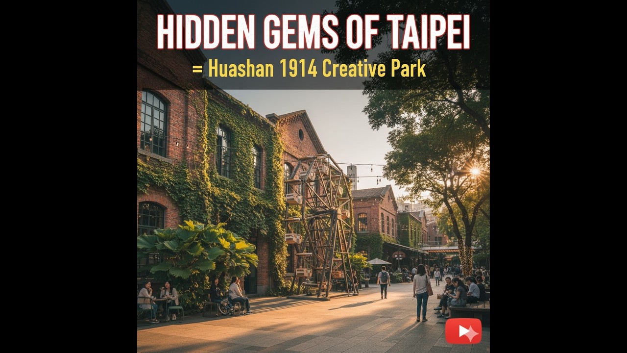 Hidden Gems of Taipei: Huashan 1914 Creative Park