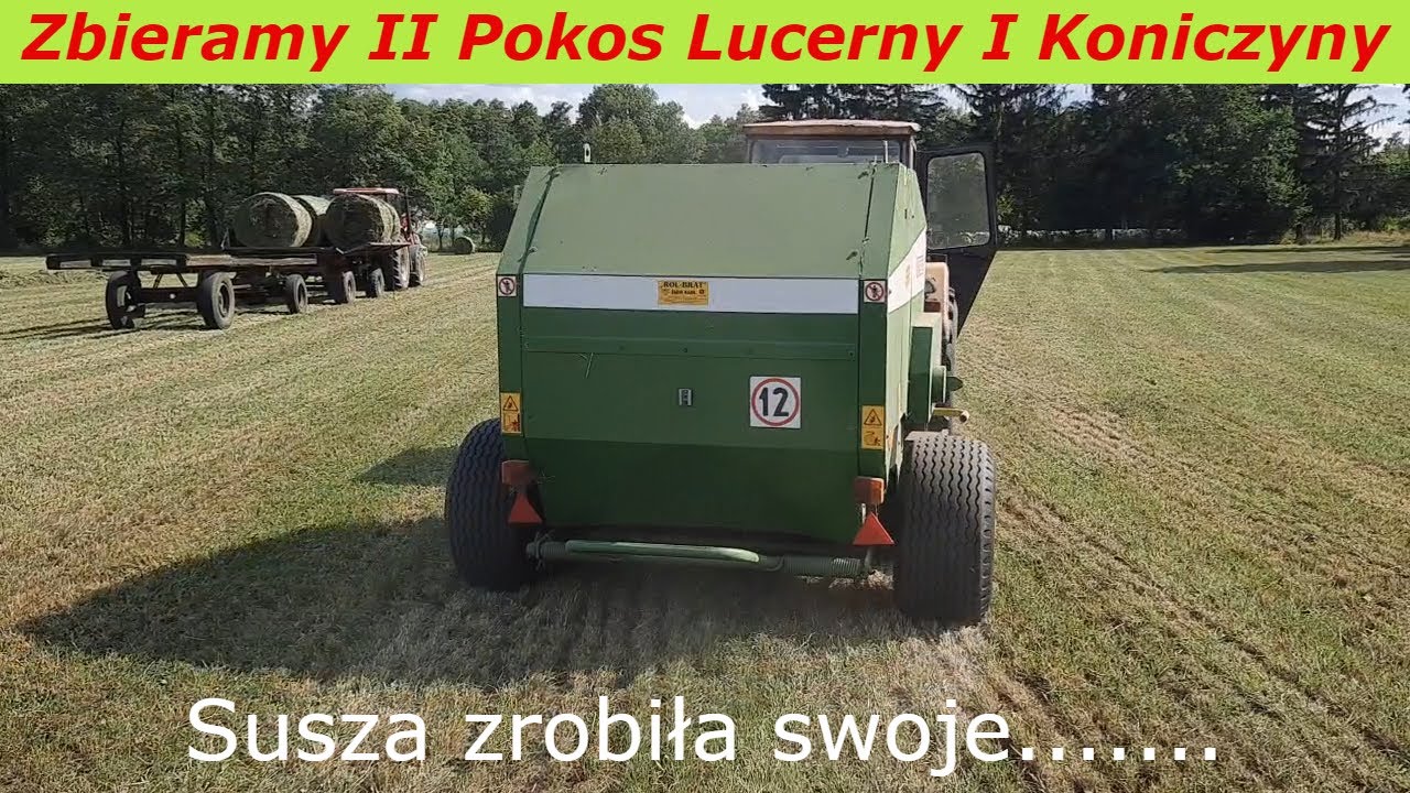 #185 Sianokosy 2023 II Pokos ^^ Droga Sianokiszonka ^^ Wypaliło Wszystkie Trawy.....