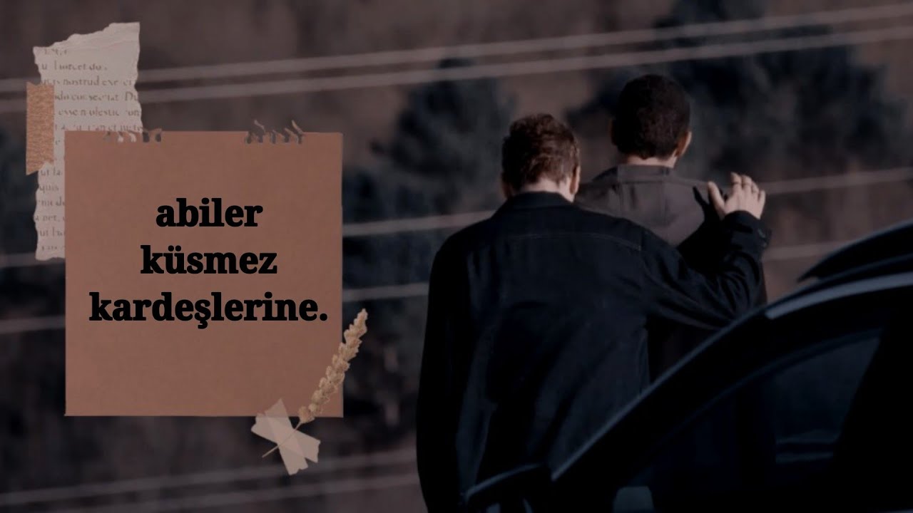 yaman & alaz | abiler küsmez kardeşlerine.
