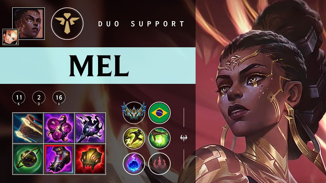 Mel Support vs Sona - BR Challenger Patch 25.23