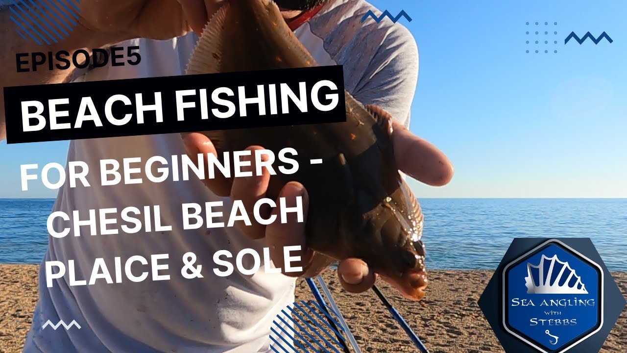 Beach Fishing for Beginners, Chesil Beach, West Bexington  - Plaice - Sole - Gurnad